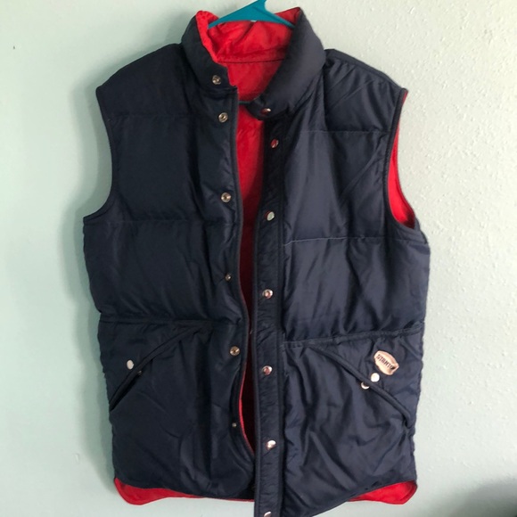 Stanton Reversible Down Puffer Vest - Picture 3 of 4